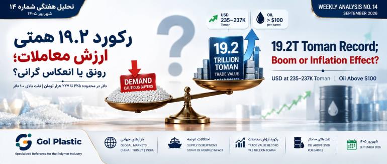 تحلیل هفتگی شماره ۱۴ : رکورد ۱۹.۲ همتی ارزش معاملات؛ رونق یا انعکاس گرانی؟